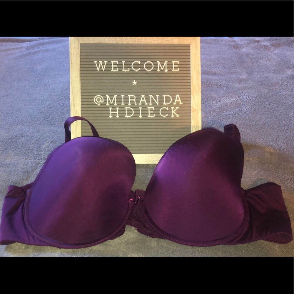 Smoothing push-up t-shirt bra